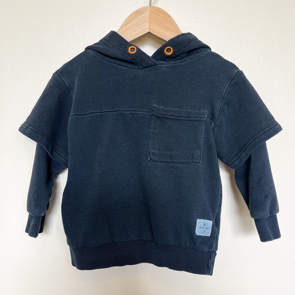 Cotton On | Toddler Boy Sweater Hoodie Dark Gray Size 3T